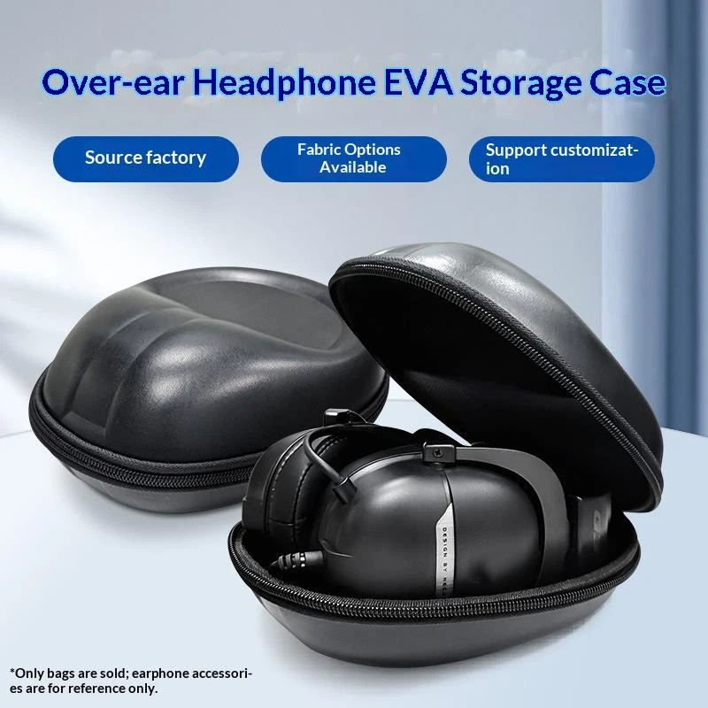 1Pcs Hard Shell Earphone Carry - Headphone Case Hard ulasan dan harga