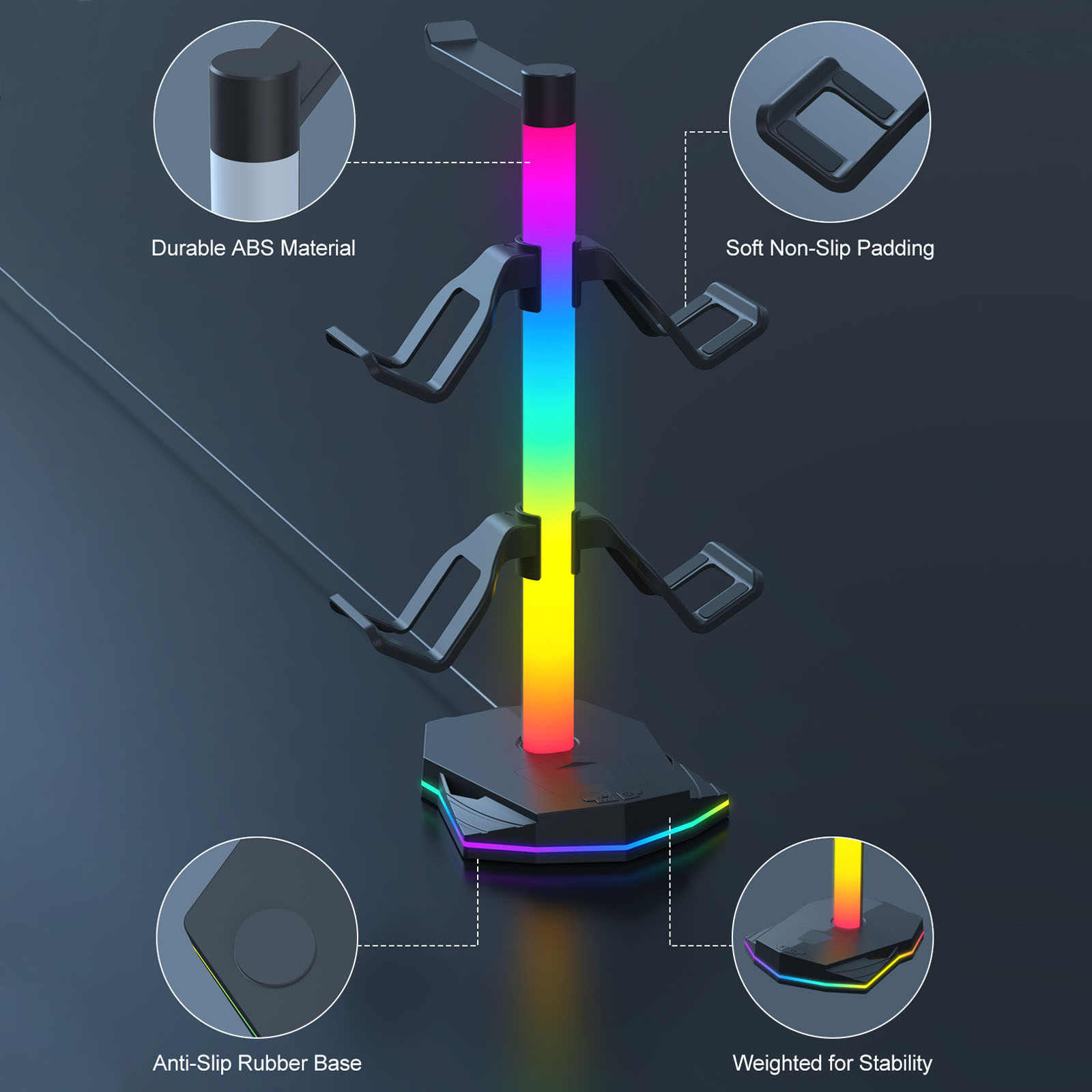 Headset Controller Display Sta - Gaming Headset Rgb ulasan dan harga