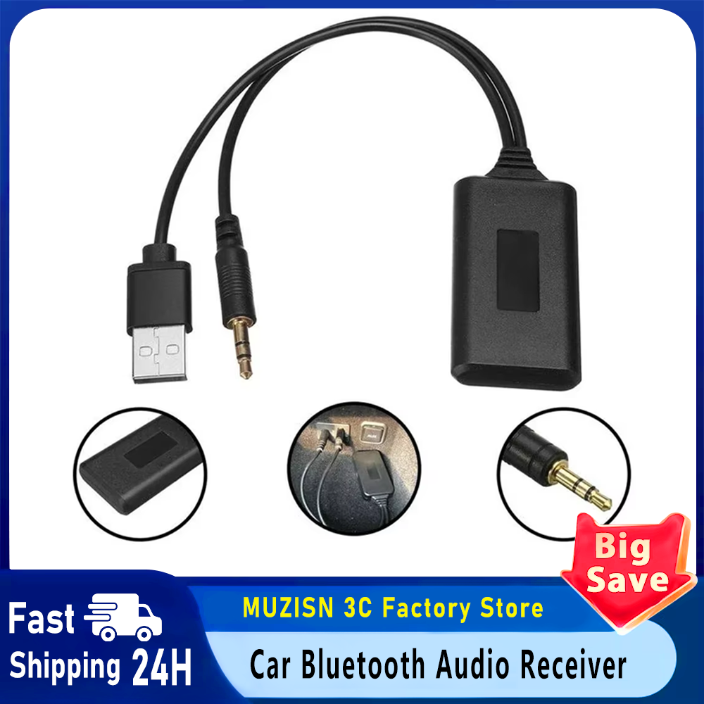 Universal Car Wireless Bluetoo - Bluetooth Adapter Receiver ulasan dan harga