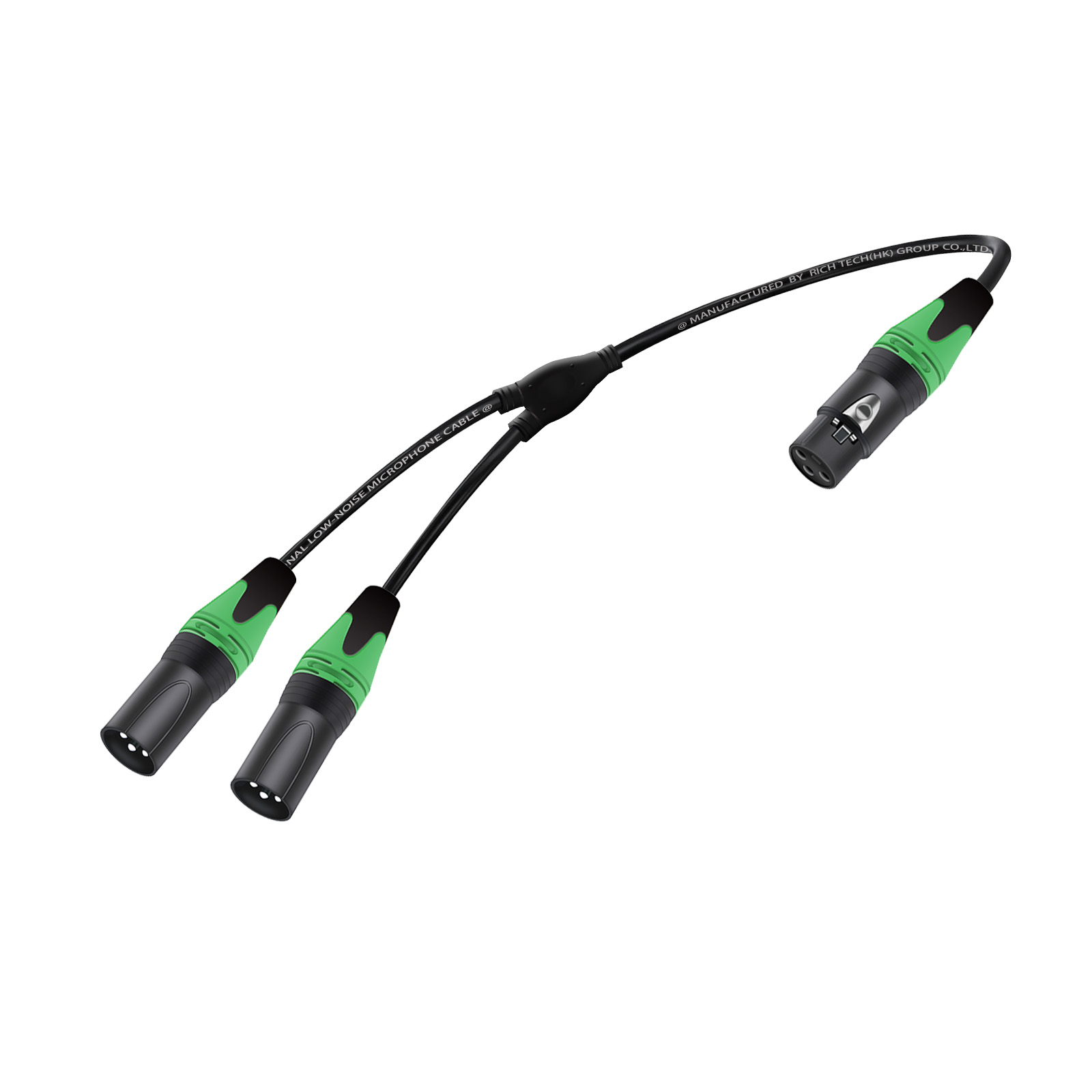 XLR Splitter Audio Cable,3Pins - Audio Splitter Y ulasan dan harga
