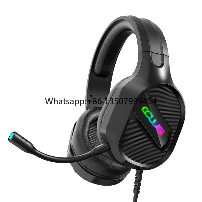 RGB Seven Color Light Effect C - Gaming Headset Rgb ulasan dan harga