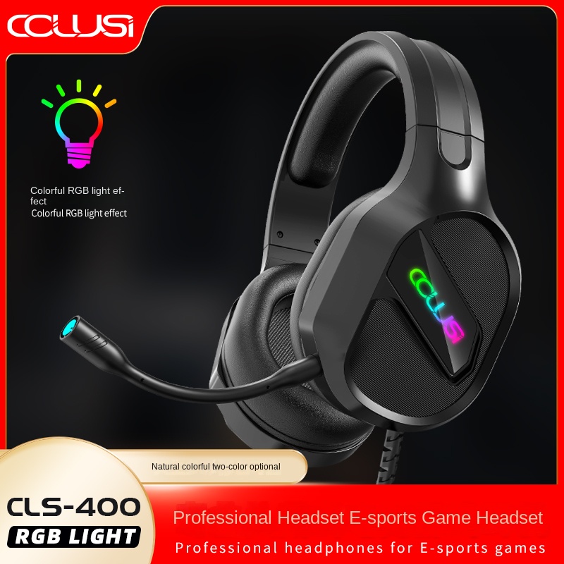 RGB Seven Color Light Effect C - Gaming Headset Rgb ulasan dan harga