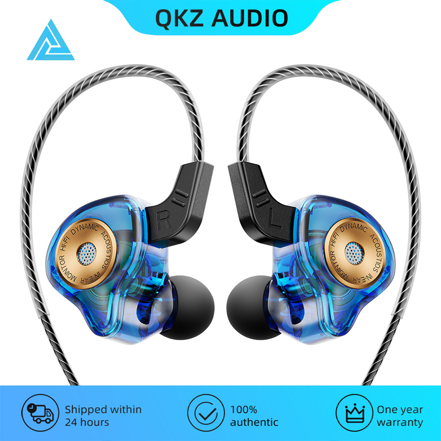 Qkz Ak6 Ultra In Ear Monitor D - Wired Earphone Mic ulasan dan harga