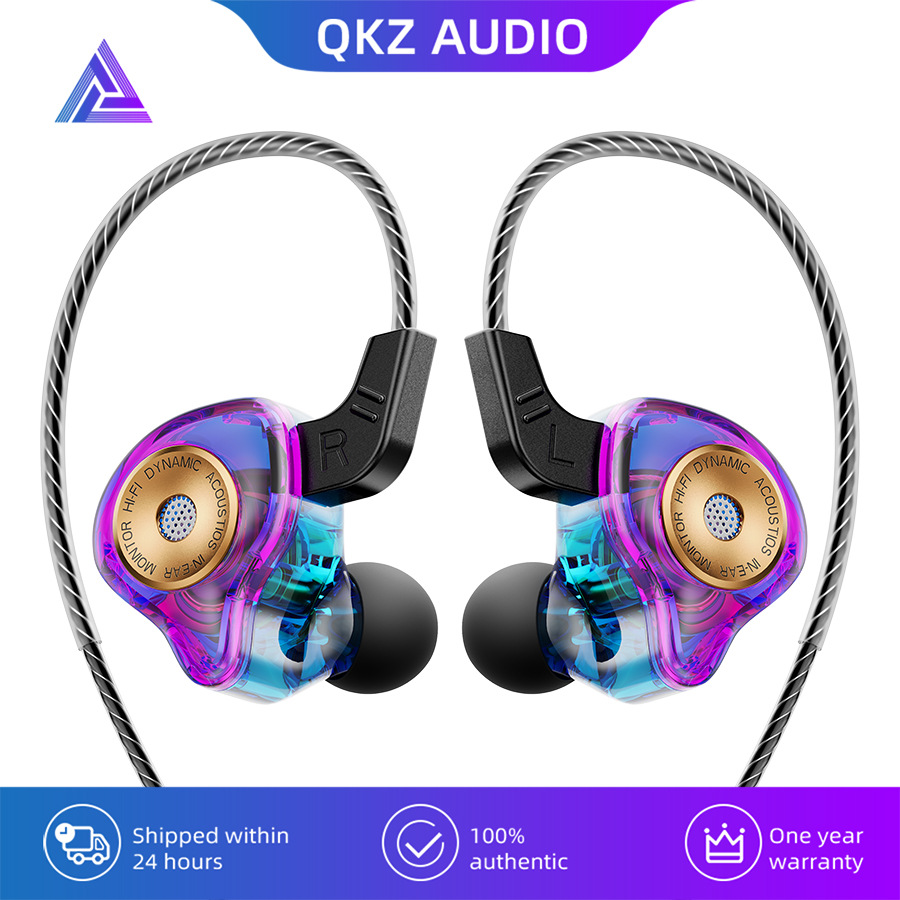 Qkz Ak6 Ultra In Ear Monitor D - Wired Earphone Mic ulasan dan harga