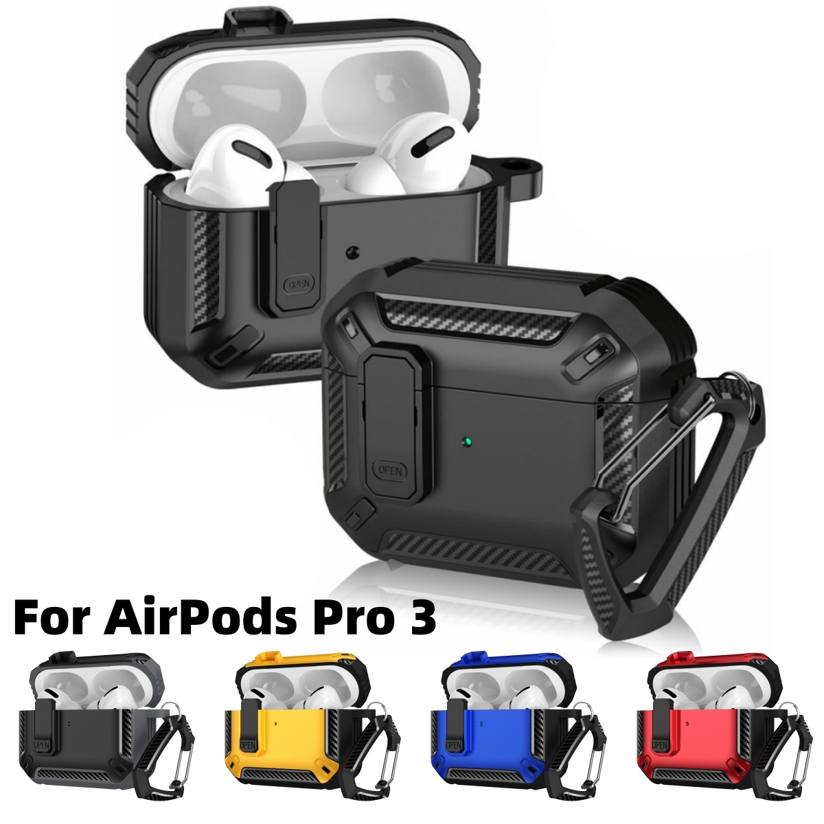 for AirPods Pro 3 Case Cover M - Headphone Case Hard ulasan dan harga